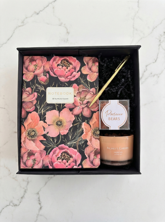 Bloom|Uplifting Floral Journal and Candle Set