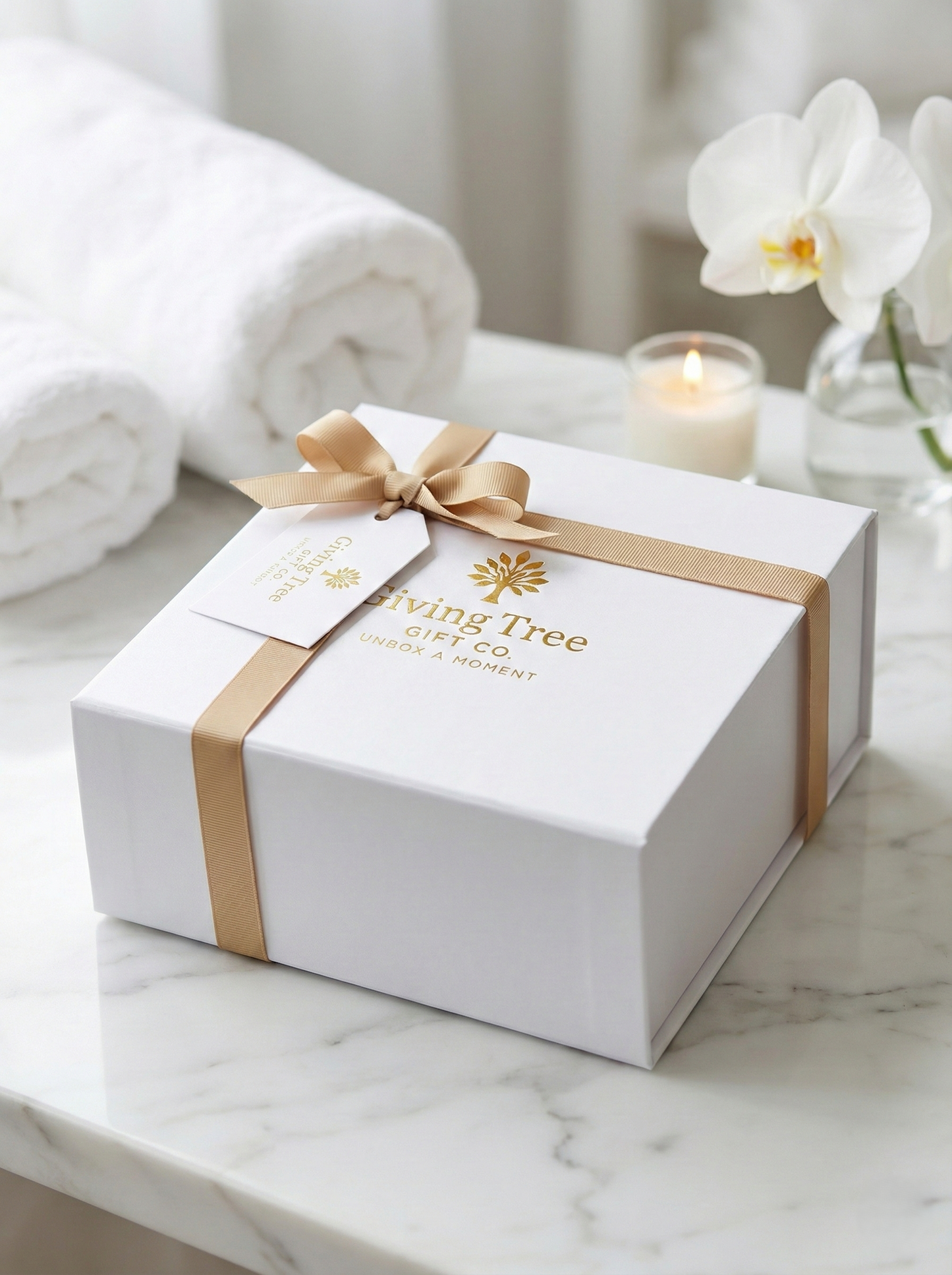 Blue Bliss| Tea Candle and Chocolate Gift|Limited Spring Release