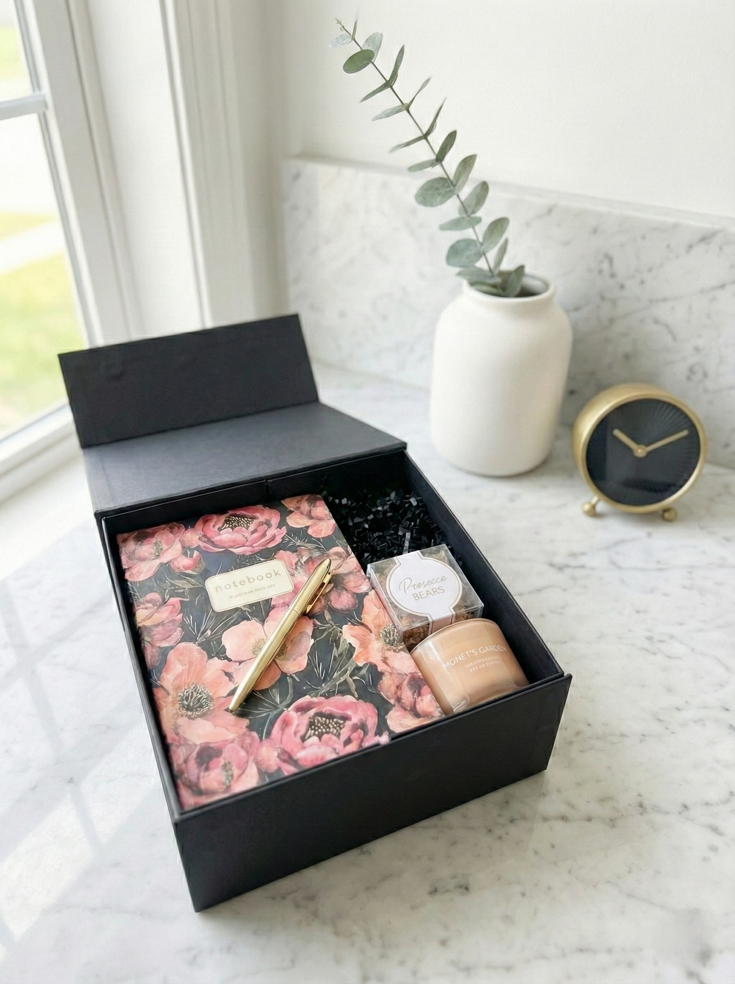 Bloom|Uplifting Floral Journal and Candle Set