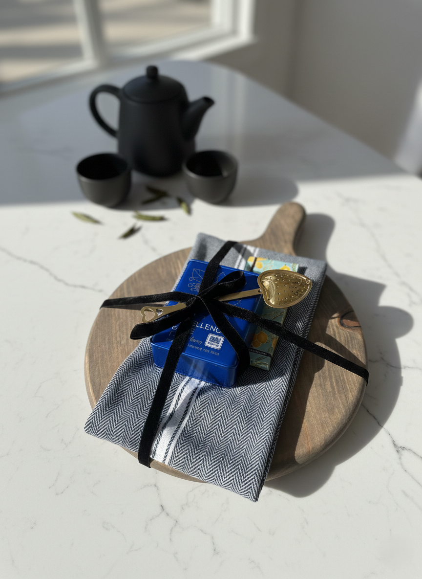 Blue Hue Sip|Tea and Chocolate Gift Board|Limited Spring Release