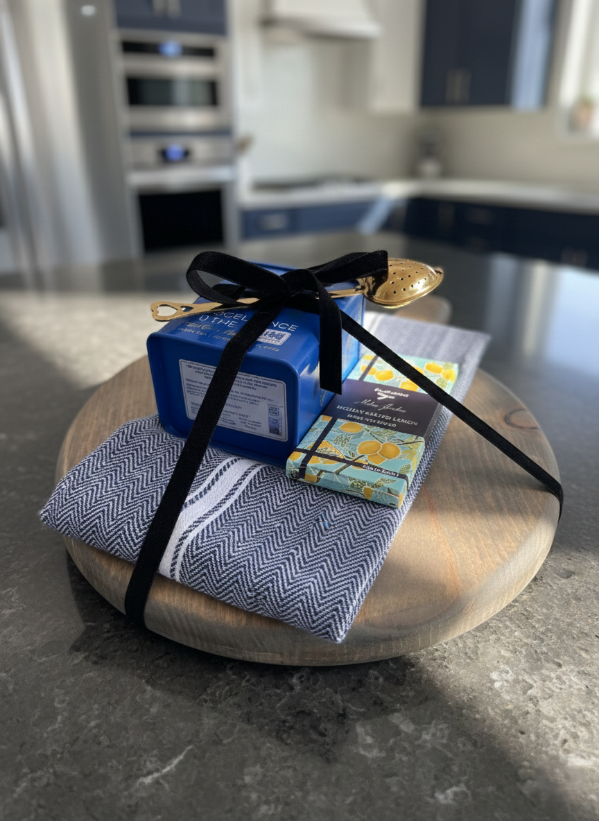 Blue Hue Sip|Tea and Chocolate Gift Board|Limited Spring Release