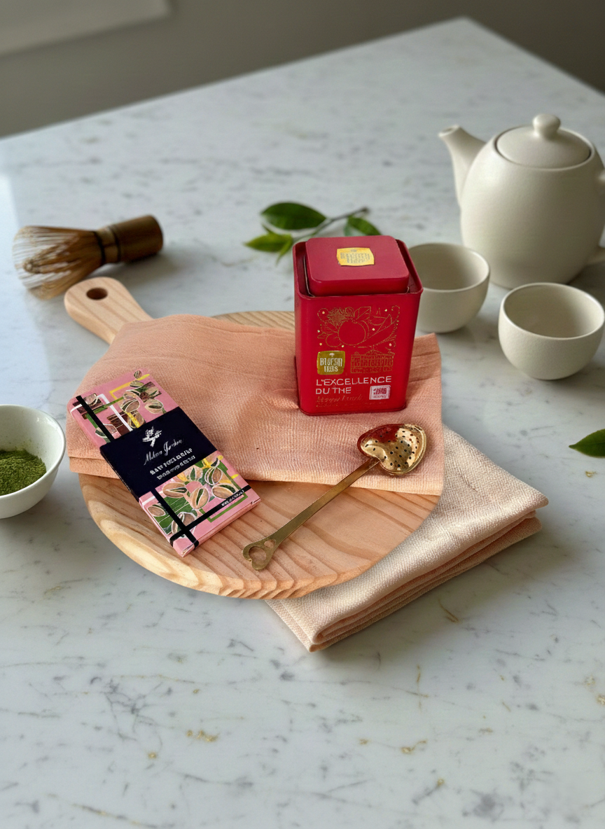 Just Peachy|Spring Tea and Chocolate  Gift Board|Limited Spring Release