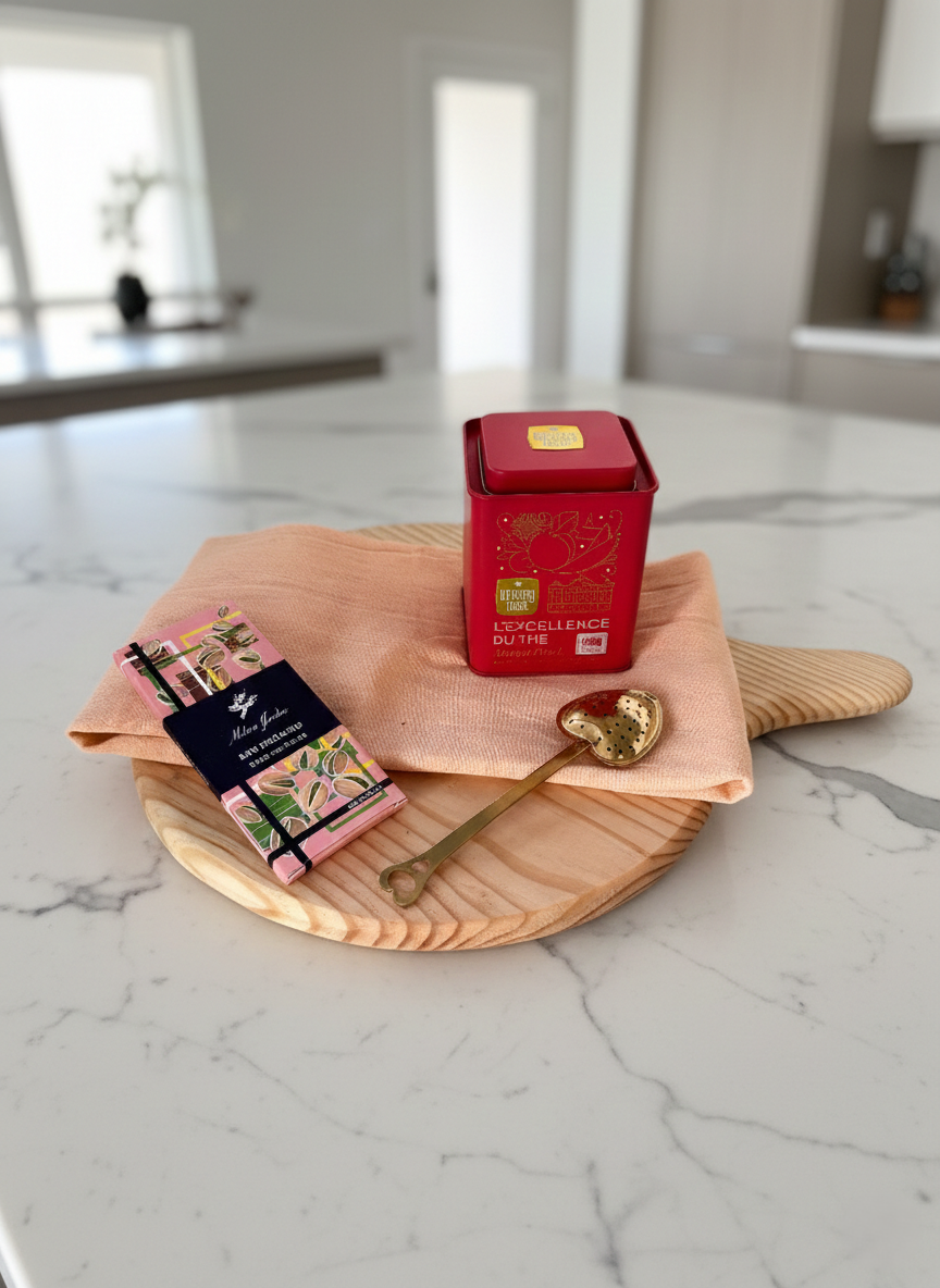 Just Peachy|Spring Tea and Chocolate  Gift Board|Limited Spring Release