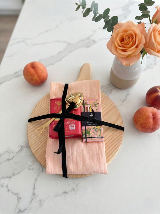 Just Peachy|Spring Tea and Chocolate  Gift Board|Limited Spring Release