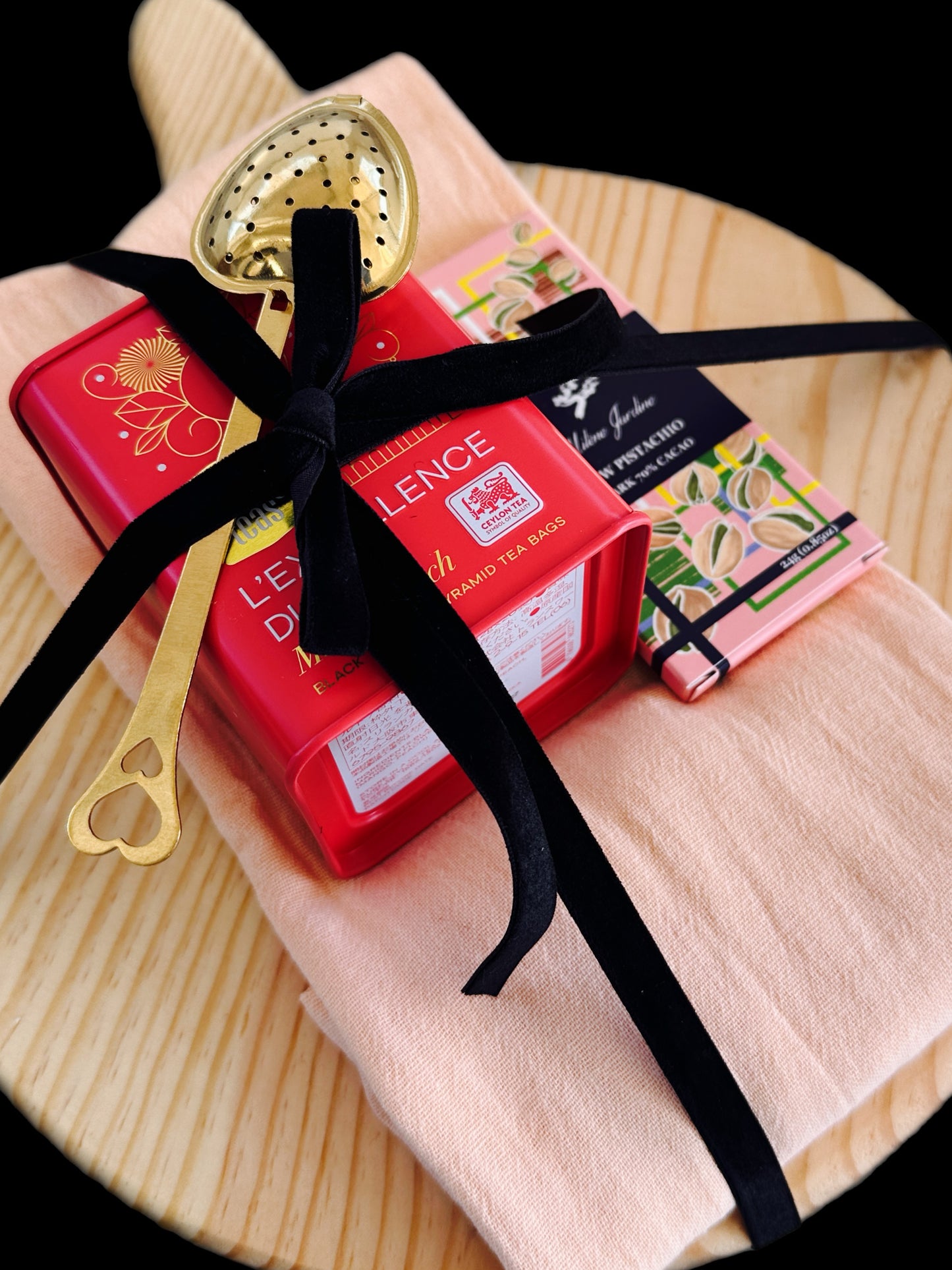 Just Peachy|Spring Tea and Chocolate  Gift Board|Limited Spring Release